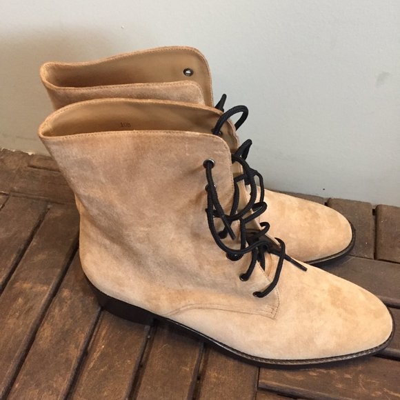 Newport News Shoes Suede Boots Poshmark